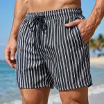 شورت سباحة رجالي مقلم كاجول